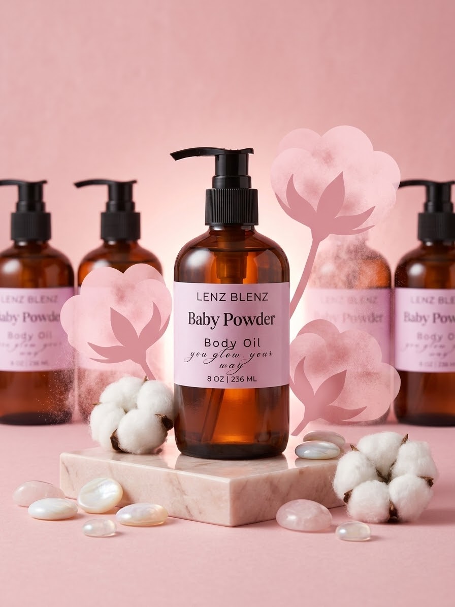 Baby Powder Body Oil