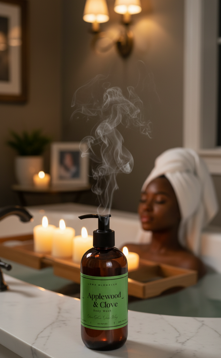 Applewood &Clove Body Wash
