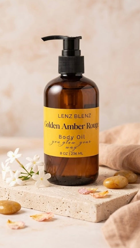 Golden Amber Rouge Body Oil