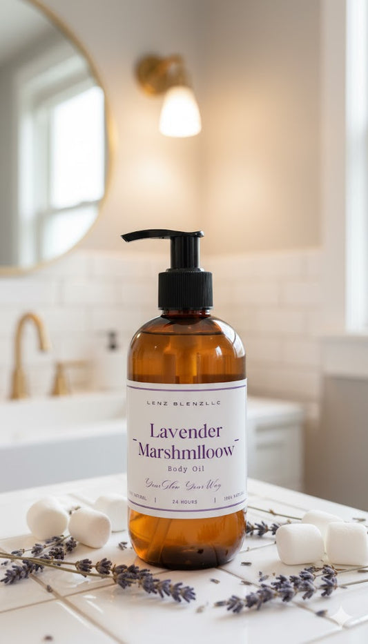 Lavender Marshmallow Body Oil